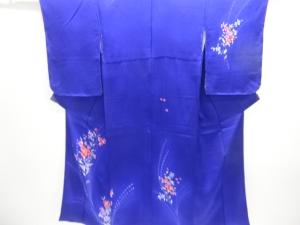 未使用品　花模様暈し訪問着